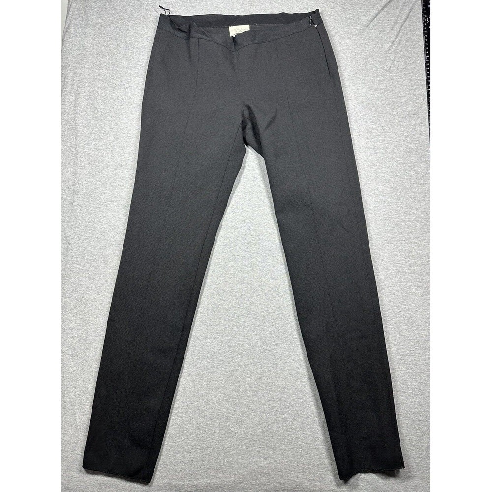 Giada Forte Black Ankle Dress Pants Size II‎ Wool Blend 30x30.5